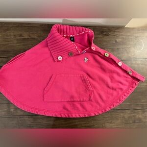 GAP Toddler Pink Knit Poncho